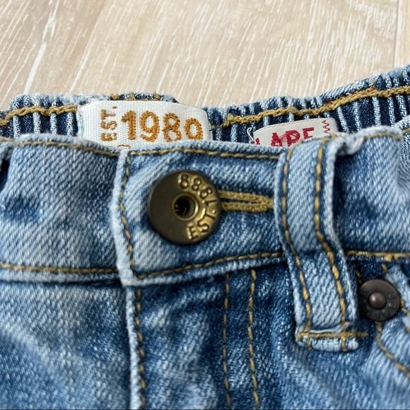 Vintage 1989 Place Floral Patchwork Denim Flare Jeans Sz 18 M - Picture 10 of 11